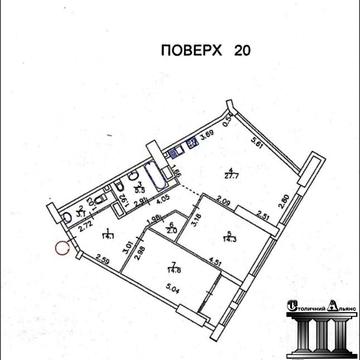 Видова на Центр 85 кв.м Манхеттен/Manhattan Берестейський 11 Цирк КПІ ЖК Manhattan City
