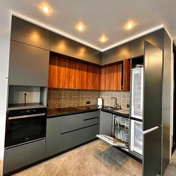 Аренда квартиры 1 комната Киев Оболонский район 45м 4/26мк ЖК DOCK 32, охраняемая закрытая территория, паркинг, супер ремонт 25000грв+ коммун-е