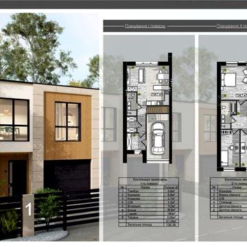 Будинок з гаражем | 5хв.до Метро, Епіцентру | огороджена ділянка