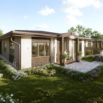 Продаж сучасного будинку 105 м2  під Києвом.