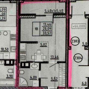 1-ком. квартира в ЖК Модерн ЖК Модерн