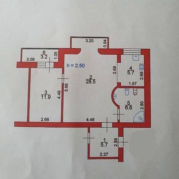 Продаж 2к Квартира Грабовського вулиця