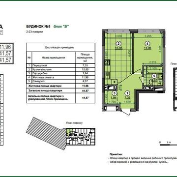 Продам 1к квартира Вид у двір ЖК Діброва парк Сирець ЖК Dibrova Park