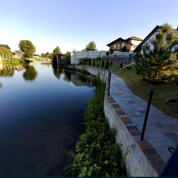 Оренда будинку с. Зазимʼя Танхаус 75м Оренда танхаусу Затишний танхаус біля води Тераса Будинок біля води 2 спальні