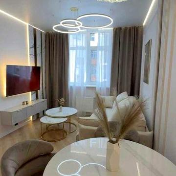 Нова 2-кімнатна квартира з ремонтом та терасою в ЖК на вул. Краснова