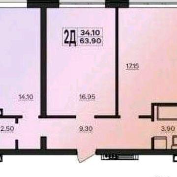 Продам 2к квартиру на Марсельской, новый дом,  под программы.