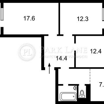 Продаж 3к. квартири Героїв Дніпра 22, Оболонський р-н