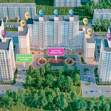 Без комісії. Продаж квартири ЖК «Нові Теремки». 900долл/м2. ЖК Нові Теремки