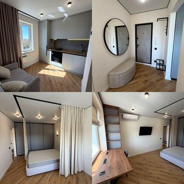 1к квартира, Боярка, новий сучасний ремонт, шикарний вигляд на водойму