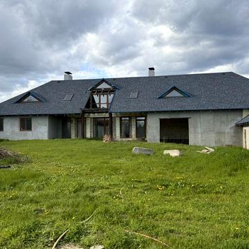 Дом с мансандровым этажом