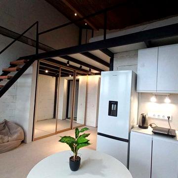 Перша здача! Стильна loft-квартира з антресоллю ЖК Волошковий двір