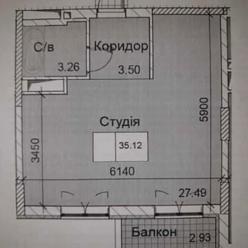 Продам 1 ком. квартиру в ЖК Love!