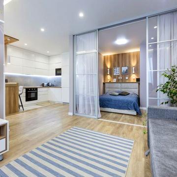 Оренда 1-кімн.квартири з дизайнерських ремонтом в ЖК Автограф. ГЕНЕРАТОР в будинку, 3 поверх. Князя Романа Мстиславича 28 Парк Перемога Метро Дарниця