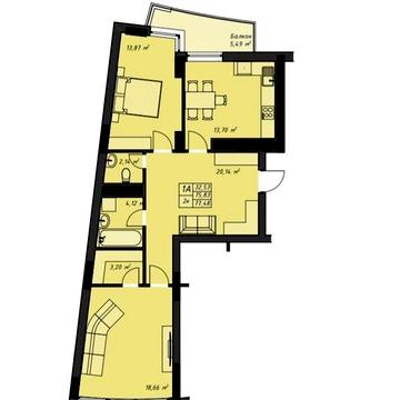 Продаж 2 кімнатна квартира на ВИПЛАТУ  ЖК Amber Park -10% для військових  вул. Данила Галицького ЖК Amber Park