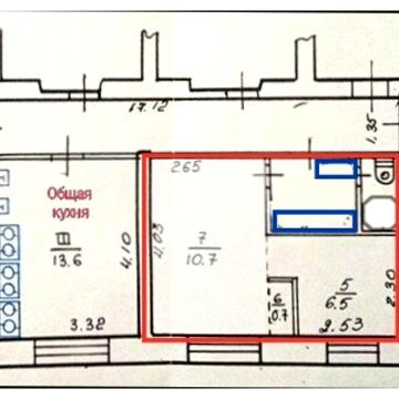 Продам 2к гостинку на Одесской, Аскольдовская 6