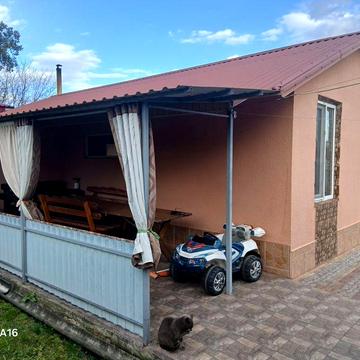 Будинок з молодим садом