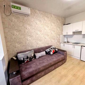 Сдам квартиру-студию 25м2 ЖК «Славянский» метро Вокзальная/ Южный вокзал 2 минуты  или Холодная гора, Центральный рынок, рядом Центр города