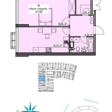 Продаж 1кімн квартири в жк Атмосфера ЖК Атмосфера