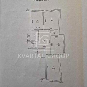 Велика 3 кімнатна 90 м2. Газ. Податки - 2%