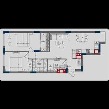 2 к картира Водограй (Compass)