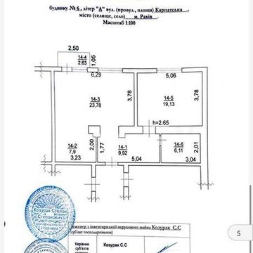Продаж квартири у м.Рахові (новобудова)