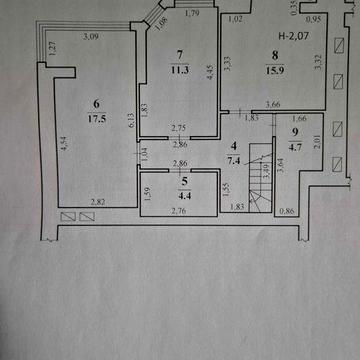 Двоповерхова чотирикімнтанта квартира з ремонтом. Газ. Власник ЖК Святопетрівський