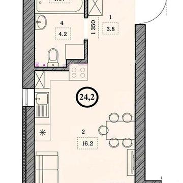 1к в центрі Вишгорода - ЖК «Шкільний» ЖК «Шкільний»