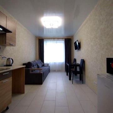 Сдам квартиру- студию. Ботанический сад. Научная. Ул. Авиахимическая 7.  ЖК Воробьевы Горы на Полях