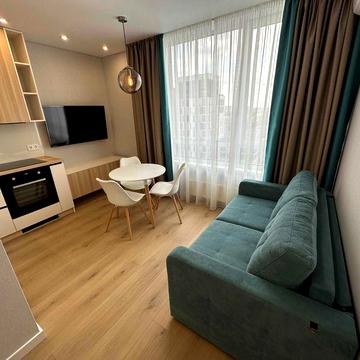 Оренда 1к ЖК Файна Таун (евро двійка) вулиця Салютна 2к8, метро Нивки