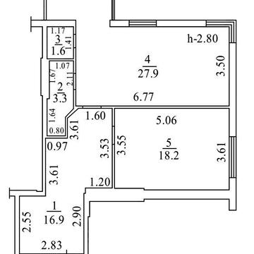 Продам квартиру на Черьомушках під Єоселю ЖК Акварель 4