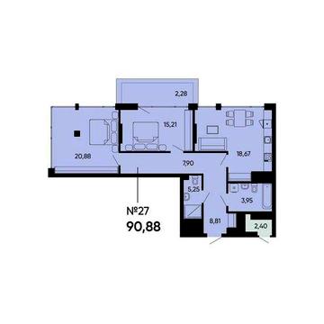 БЕЗ КОМІСІЇ\ Продаж 2кім. квартира 91м.кв.\ ЖК Файв Адрес, Five Address\ вул. Раковського Зелена Навроцького ЖК Five Address