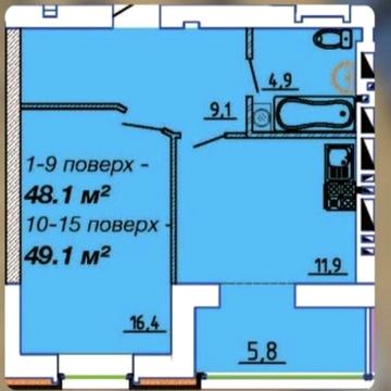 Переуступка.Центр, Квартира в новобудові ЖК Графський 1 кімнатна, генератор у будинку. ЖК Графський