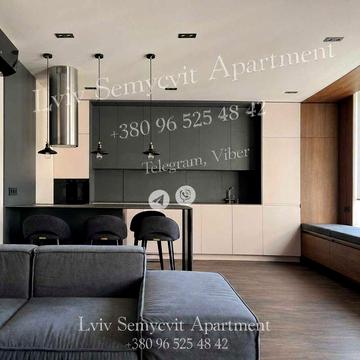 Дизайнерська 2-кімнатна квартира 85 м² | ЖК Semicvit | Шевченка 60/9