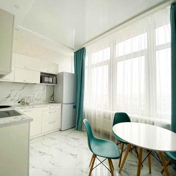 Квартира 46 м2 с ремонтом ЖК 43 Жемчужина/Каманина/8 ст.Б.Фонтана