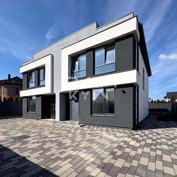Фасадний дуплекс з ремонтом 120 м² | 2.2 сотки | окремий заїзд | центр. комунікації, Софіївська Борщагівка