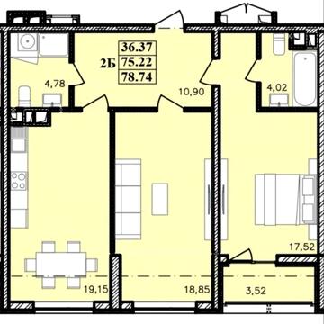 Продам двухкомнатную квартиру в ЖК Модерн ЖК Модерн