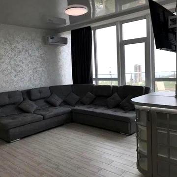 Аренда 4 ком кв ЖК Кукуруза Двухуровневая Терраса Вид на море Код912