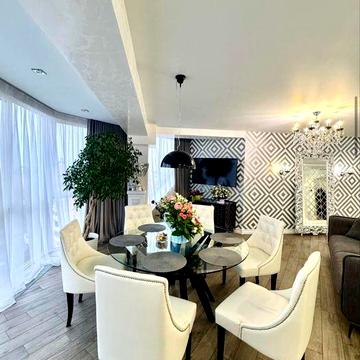 Простора квартира 103 м² з панорамним видом та дизайнерським інтер’єром (без комісії) ЖК Шолом-Алейхема