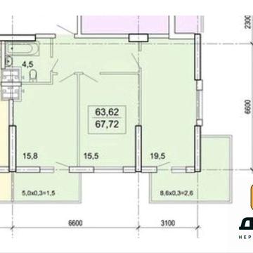 Продам 2х комнатную квартиру на 5ст Фонтана. ЖК Акрополь ЖК Акрополь-3
