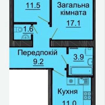 Терміново! З документами 2 кім.кв 55м2 ЖК Софія Нова, Чабани 77000$ ЖК SOFIA NOVA