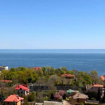 .Видовая 1-комнатная квартира у моря в ЖК Посейдон. 16 ст. Фонтана