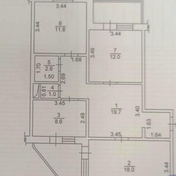 (БЕЗ КОМІСІЇ)Продаж 3-х кімн.квартири (812,5$/кв.м) Харківське шосе, 170