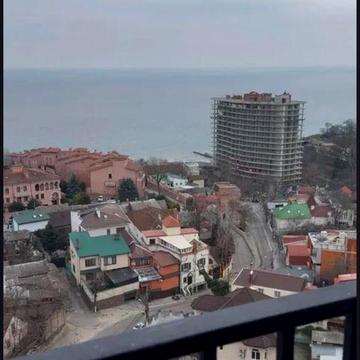 Студия на 16 ст. Фортана/жк Посейдон/Вид моря ЖК Посейдон