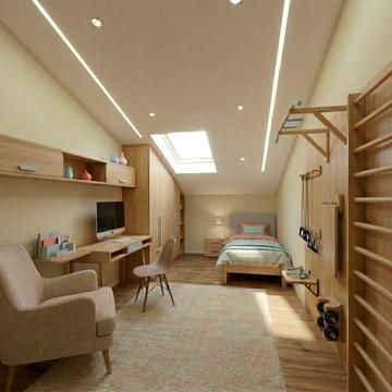 Стильна 2-кімнатна мансардна квартира  53 м² | Брюховичі, тиха локація біля лісу ЖК Лісова Гармонія