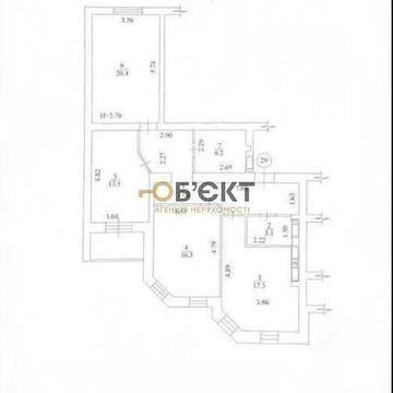 В продаже 3-к квартира 97,6 м² в ЖК «Сокольники» Черновые Работы ЖК «Сокольники»