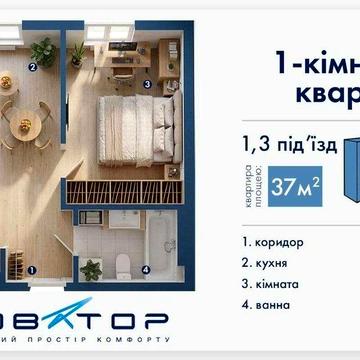 2 роки розтермінування 1 кім квартира в центрі