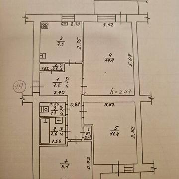 Продаж 3к Квартира Миру проспект