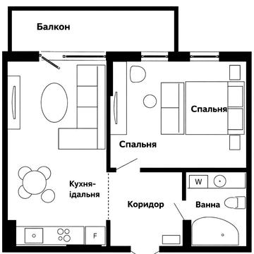 Продаж квартири. Центр. Парк. Розтермінування