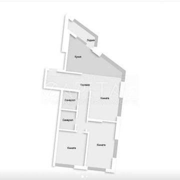 Продаж квартири (ДВІ ОКРЕМІ КІМНАТИ) ЖК Зарічний / БУДИНОК 7 / БЕЗ РЕМОНТУ / ПЕРЕУСТУПКА