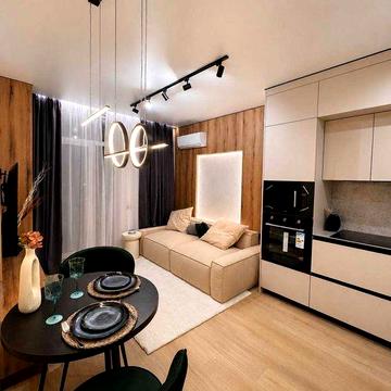 Продаж 1 кім квартира 42 м² / ЖК Республіка / Голосіївський, Теремки, Respublika Park / з дизайнерським ремонтом, балконом ЖК Республіка